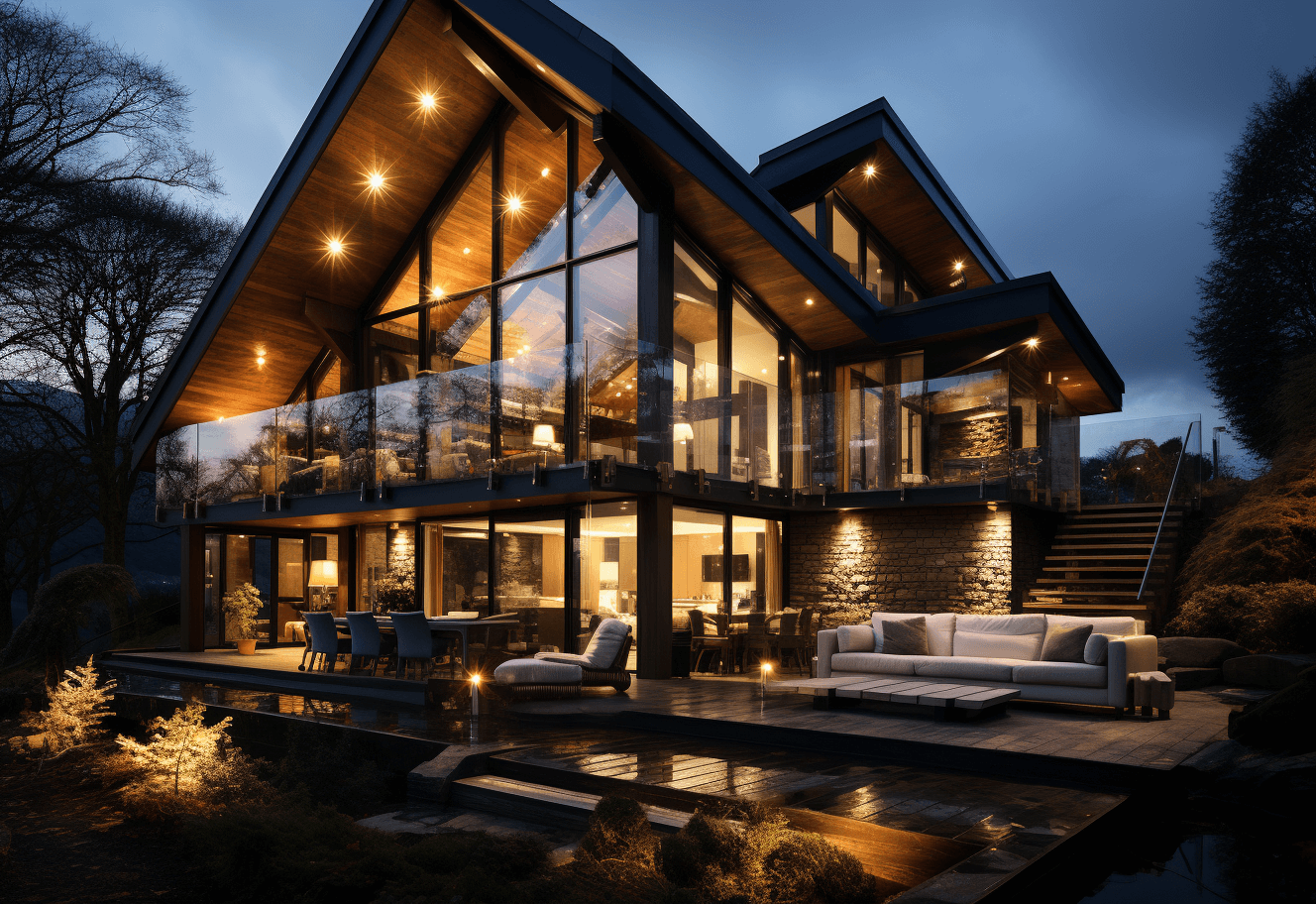 2 Storey luxury timber house