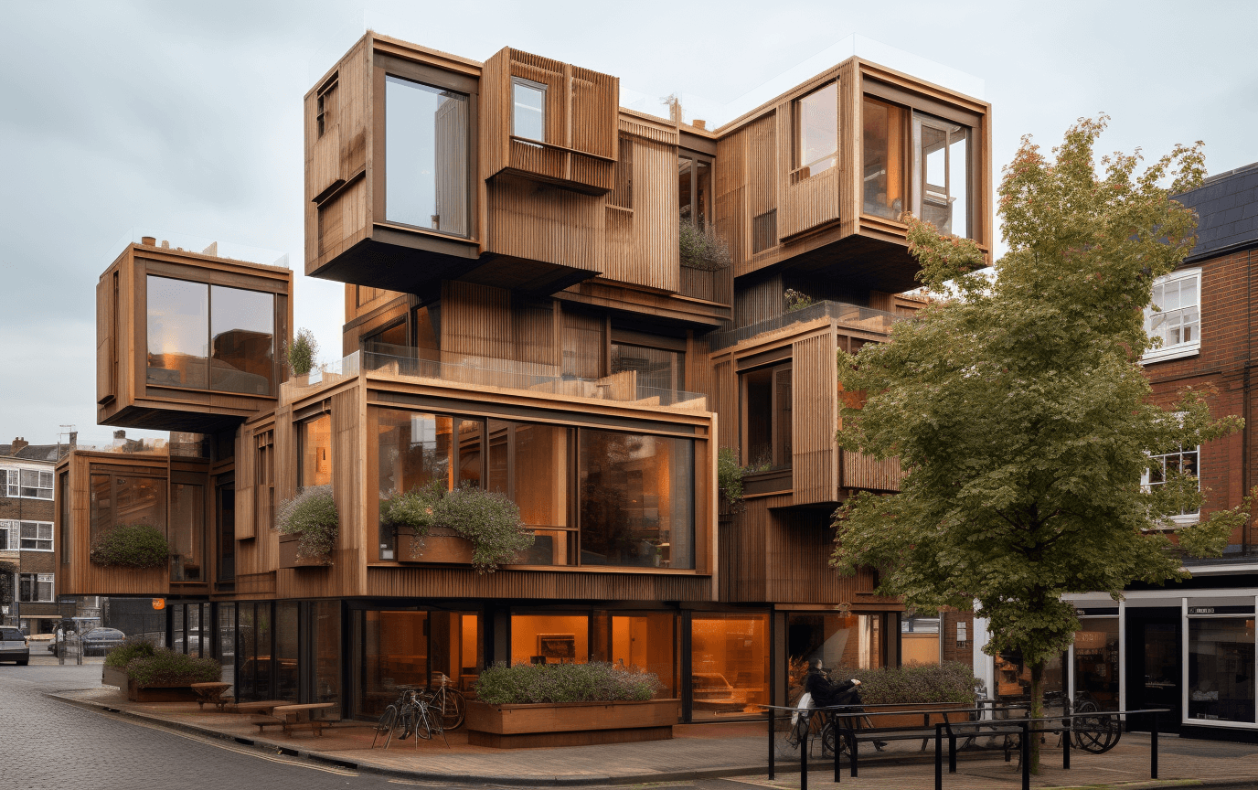 creative timber house