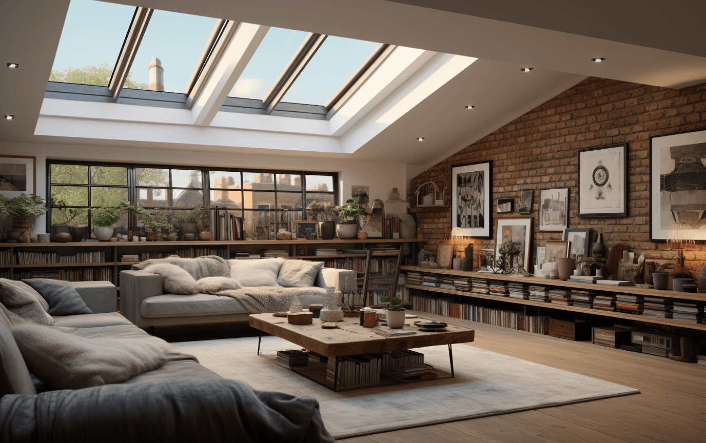 living room loft conversion
