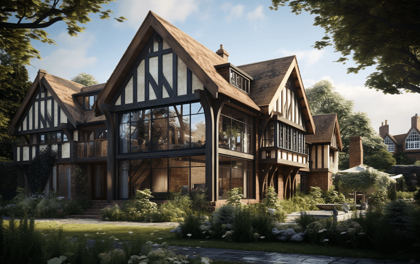 timber frame house